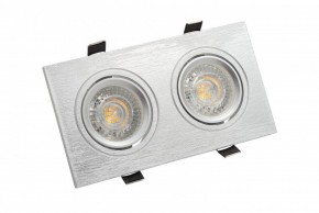 DK3022-CM Встраиваемый светильник, IP 20, 10 Вт, GU5.3, LED, серый, пластик в Копейске - kopejsk.ok-mebel.com | фото 3