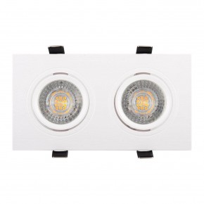 DK3022-WH Встраиваемый светильник, IP 20, 10 Вт, GU5.3, LED, белый, пластик в Копейске - kopejsk.ok-mebel.com | фото 2