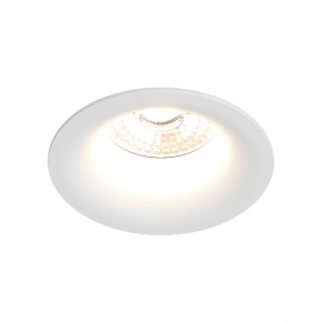 DK3024-WH Встраиваемый светильник, IP 20, 10 Вт, GU5.3, LED, белый, пластик в Копейске - kopejsk.ok-mebel.com | фото