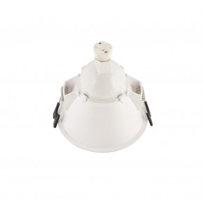 DK3026-WB Встраиваемый светильник, IP 20, 10 Вт, GU5.3, LED, белый/черный, пластик в Копейске - kopejsk.ok-mebel.com | фото 4