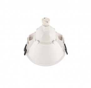 DK3026-WG Встраиваемый светильник, IP 20, 10 Вт, GU5.3, LED, белый/золотой, пластик в Копейске - kopejsk.ok-mebel.com | фото 3
