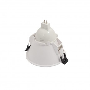 DK3026-WH Встраиваемый светильник, IP 20, 10 Вт, GU5.3, LED, белый, пластик в Копейске - kopejsk.ok-mebel.com | фото 3