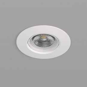 DK3028-WH Встраиваемый светильник, IP 20, 10 Вт, GU5.3, LED, белый, пластик в Копейске - kopejsk.ok-mebel.com | фото 2