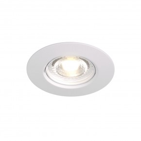 DK3028-WH Встраиваемый светильник, IP 20, 10 Вт, GU5.3, LED, белый, пластик в Копейске - kopejsk.ok-mebel.com | фото 5