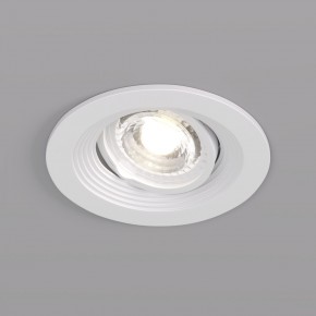 DK3029-WH Встраиваемый светильник, IP 20, 10 Вт, GU5.3, LED, белый, пластик в Копейске - kopejsk.ok-mebel.com | фото
