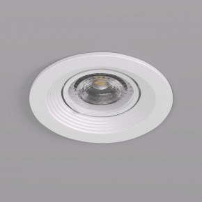 DK3029-WH Встраиваемый светильник, IP 20, 10 Вт, GU5.3, LED, белый, пластик в Копейске - kopejsk.ok-mebel.com | фото 4