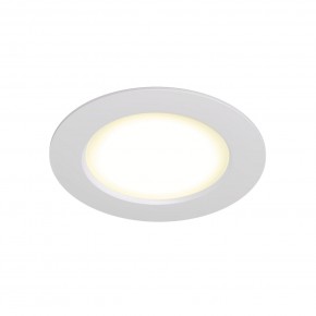 DK3046-WH Встраиваемый светильник, IP 20, 5Вт, LED, белый, пластик в Копейске - kopejsk.ok-mebel.com | фото 3
