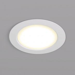 DK3048-WH Встраиваемый светильник, IP 20, 7Вт, LED, белый, пластик в Копейске - kopejsk.ok-mebel.com | фото