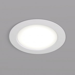 DK3049-WH Встраиваемый светильник, IP 20, 7Вт, LED, белый, пластик в Копейске - kopejsk.ok-mebel.com | фото