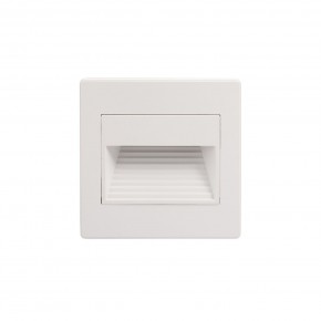 DK3050-WH Светильник встраиваемый в стену, IP 20, LED 3000, 1 Вт, белый, пластик в Копейске - kopejsk.ok-mebel.com | фото 3