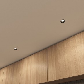 DK3055-BK Встраиваемый светильник, IP 20, 10 Вт, GU5.3, LED, черный, пластик в Копейске - kopejsk.ok-mebel.com | фото 4