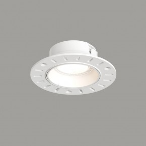 DK3055-WH Встраиваемый светильник, IP 20, 10 Вт, GU5.3, LED, белый, пластик в Копейске - kopejsk.ok-mebel.com | фото