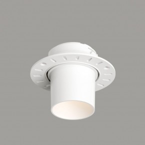 DK3057-WH Встраиваемый светильник под шпатлевку, IP20, до 15 Вт, LED, GU5,3, белый, пластик в Копейске - kopejsk.ok-mebel.com | фото 1