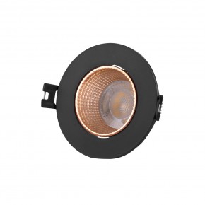 DK3061-BBR Встраиваемый светильник, IP 20, 10 Вт, GU5.3, LED, черный/бронзовый, пластик в Копейске - kopejsk.ok-mebel.com | фото