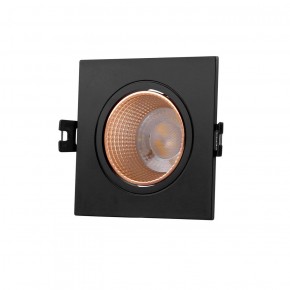 DK3071-BBR Встраиваемый светильник, IP 20, 10 Вт, GU5.3, LED, черный/бронзовый, пластик в Копейске - kopejsk.ok-mebel.com | фото
