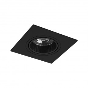 DK3071-BK Встраиваемый светильник, IP 20, 10 Вт, GU5.3, LED, черный/черный, пластик в Копейске - kopejsk.ok-mebel.com | фото 6