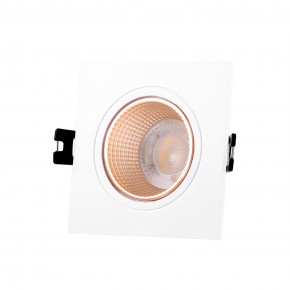 DK3071-WBR Встраиваемый светильник, IP 20, 10 Вт, GU5.3, LED, белый/бронзовый, пластик в Копейске - kopejsk.ok-mebel.com | фото