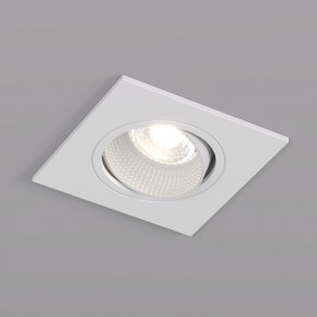 DK3071-WH Встраиваемый светильник, IP 20, 10 Вт, GU5.3, LED, белый/белый, пластик в Копейске - kopejsk.ok-mebel.com | фото 3