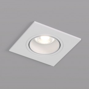 DK3071-WH Встраиваемый светильник, IP 20, 10 Вт, GU5.3, LED, белый/белый, пластик в Копейске - kopejsk.ok-mebel.com | фото