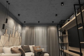 DK3090-BK+CH Светильник накладной IP 20, 10 Вт, GU5.3, LED, черный/хром, пластик в Копейске - kopejsk.ok-mebel.com | фото 2