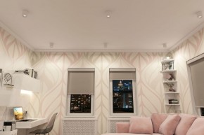 DK3090-WH+CH Светильник накладной IP 20, 10 Вт, GU5.3, LED, белый/хром, пластик в Копейске - kopejsk.ok-mebel.com | фото 2