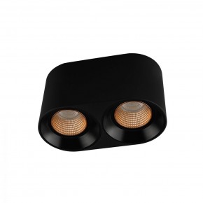 DK3096-BK+BR Светильник накладной IP 20, 10 Вт, GU5.3, LED, черный/бронзовый, пластик в Копейске - kopejsk.ok-mebel.com | фото