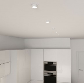 DK3120-WH Встраиваемый светильник, IP20, до 15 Вт, LED, GU5,3, белый, пластик в Копейске - kopejsk.ok-mebel.com | фото 6