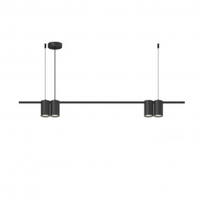 DK4061-BK Подвесной светильник ORBIT, IP20, 4xGU10 LED до 15 Вт, черный матовый, алюминий в Копейске - kopejsk.ok-mebel.com | фото 3