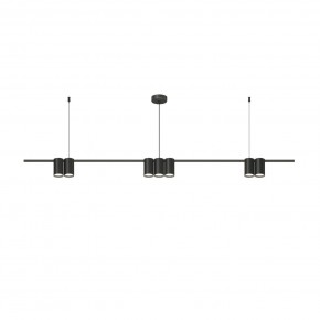 DK4063-BK Подвесной светильник ORBIT, IP20, 7xGU10 LED до 15 Вт, черный матовый, алюминий в Копейске - kopejsk.ok-mebel.com | фото 3