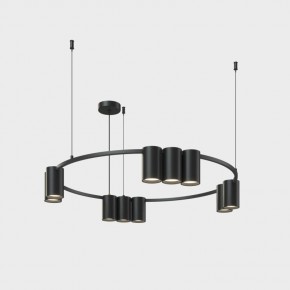 DK4065-BK Подвесной светильник ORBIT, IP20, 10xGU10 LED до 15 Вт, черный матовый, алюминий в Копейске - kopejsk.ok-mebel.com | фото