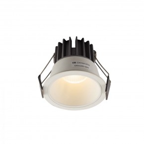 DK4400-WH Встраиваемый светильник, IP 20, 7 Вт, LED 3000, белый, алюминий в Копейске - kopejsk.ok-mebel.com | фото