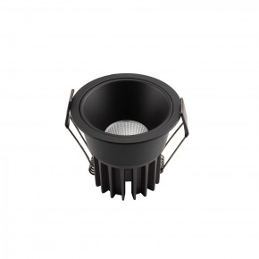 DK4500-BK Встраиваемый светильник, IP 20, 12 Вт, LED 3000, черный, алюминий в Копейске - kopejsk.ok-mebel.com | фото