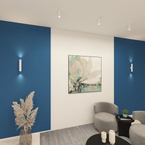 DK5022-WH Настенный светильник, IP20, до 15 Вт, LED, 2xGU10, белый, алюминий в Копейске - kopejsk.ok-mebel.com | фото 5