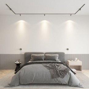 DK5072-DN Бра SHINE WALL со светодиодом, D104*H68, IP20, 3000К, 3W, RA?90, темный никель, алюминий в Копейске - kopejsk.ok-mebel.com | фото 4