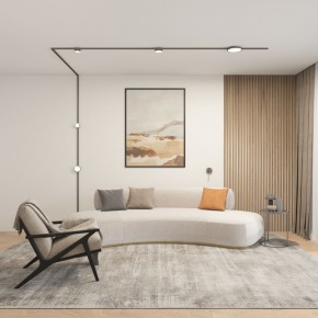DK5072-DN Бра SHINE WALL со светодиодом, D104*H68, IP20, 3000К, 3W, RA?90, темный никель, алюминий в Копейске - kopejsk.ok-mebel.com | фото 5