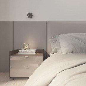 DK5072-DN Бра SHINE WALL со светодиодом, D104*H68, IP20, 3000К, 3W, RA?90, темный никель, алюминий в Копейске - kopejsk.ok-mebel.com | фото 9