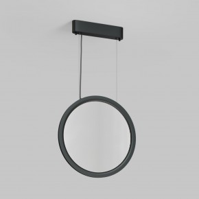 DK6604-BK Подвесной вертикальный светильник Veil со светодиодом H1500 d450 220V 36W 3000-6000K IP20 черный алюминий в Копейске - kopejsk.ok-mebel.com | фото 2