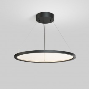 DK6616-BK Подвесной горизонтальный светильник Veil со светодиодом H900 d600 220V 48W 3000-6000K IP20 черный алюминий в Копейске - kopejsk.ok-mebel.com | фото