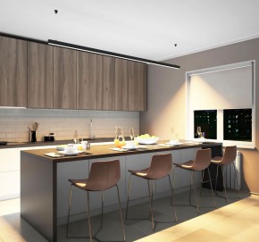 DK9253-BK Линейный светильник 62W 2500mm 3000K, черный в Копейске - kopejsk.ok-mebel.com | фото 5