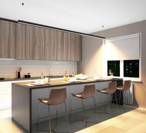 DK9303-BK Линейный светильник 72W 3000mm 3000K, черный в Копейске - kopejsk.ok-mebel.com | фото 5