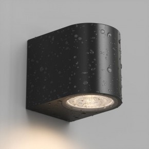 DK9790-BK Настенный уличный светильник NARVIK, IP44, GU10 LED, до 15 Вт, черный, алюминий в Копейске - kopejsk.ok-mebel.com | фото 3