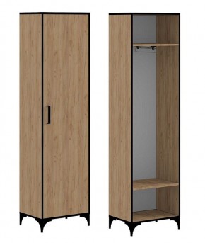 ЭНТЕР ЛОФТ Шкаф для одежды (Дуб Золотой) в Копейске - kopejsk.ok-mebel.com | фото