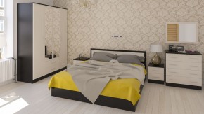 Фиеста Кровать 1800, цвет венге/дуб лоредо, ШхГхВ 183,5х203,5х80 см., сп.м. 1800х2000 мм., без матраса, основание есть в Копейске - kopejsk.ok-mebel.com | фото 5