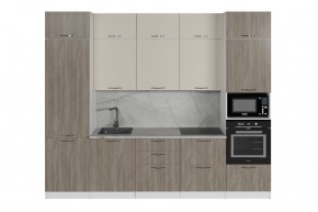 ФЬЮДЖИ Кухонный гарнитур Экстра (3000 мм) в Копейске - kopejsk.ok-mebel.com | фото 3