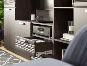 АСТИ Гостиная Вариант №1 МДФ (Венге) в Копейске - kopejsk.ok-mebel.com | фото 2