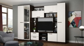 АВРОРА Гостиная (Венге/Анкор светлый) в Копейске - kopejsk.ok-mebel.com | фото