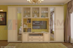 Гостиная Карина Композиция 6 (Ясень Асахи) в Копейске - kopejsk.ok-mebel.com | фото