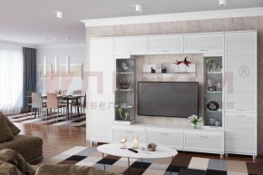 Гостиная Мелисса Композиция 8 (Снежный Ясень) в Копейске - kopejsk.ok-mebel.com | фото