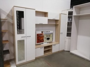 Гостиная МГС 3 Исполнение 1 (Дуб сонома/Белый) в Копейске - kopejsk.ok-mebel.com | фото 5