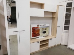 Гостиная МГС 3 Исполнение 1 (Дуб сонома/Белый) в Копейске - kopejsk.ok-mebel.com | фото 6